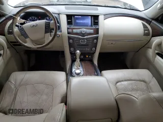 2012 Infiniti QX56 7-passenger с VIN JN8AZ2NE6C9017870, выставлен на аукционе Copart как лот 58945745 с пробегом 130 847 миль миль и Списание • Salvage title. История ставок и продаж доступна на DreamBid. Изображение 8.