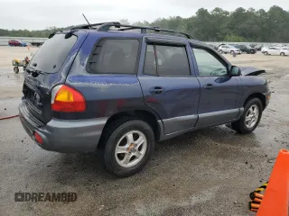 2004 Hyundai Santa Fe GLS with VIN KM8SC13D64U762098, listed as a Copart auction lot 67272704 with 214,184 mi miles and Salvage Title. Bid and sale history available at carsss.com. Image 3.
