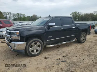 2017 Chevrolet Silverado 1500 LTZ with VIN 3GCPCSECXHG315030, listed as a Copart auction lot 50766385 with 127,349 mi miles and Salvage Title. Bid and sale history available at DreamBid. Image 1.