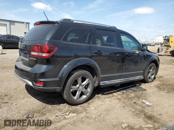 2015 Dodge Journey Crossroad z VIN 3C4PDCGB4FT580201, wystawiony jako Copart lot #53346035 z przebiegiem 70 855 mil mil oraz Szkoda całkowita • Salvage title. Historia ofert i sprzedaży dostępna na DreamBid. Obrazek 3.