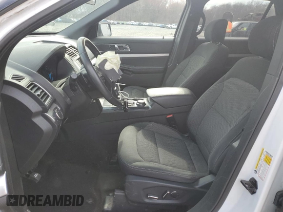 2017 Ford Explorer XLT with VIN 1FM5K8D8XHGD47476, listed as a Copart auction lot 50155845 with 80,763 mi miles and Salvage Title. Bid and sale history available at DreamBid. Image 7.