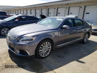 2015 Lexus LS 460 L with VIN JTHDL5EF7F5007136, listed as a Copart auction lot 51334974 with 194,186 mi miles and Salvage title. Bid and sale history available at DreamBid. Image 1.
