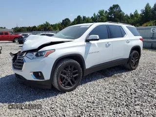 2021 Chevrolet Traverse LT with VIN 1GNEVHKW7MJ147706, listed as a Copart auction lot 61749465 with 49,316 mi miles and Salvage title. Bid and sale history available at DreamBid. Image 1.