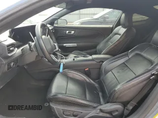 2024 Ford Mustang GT with VIN 1FA6P8CF0R5414891, listed as a Copart auction lot 54930515 with 16,663 mi miles and Salvage title. Bid and sale history available at DreamBid. Image 7.