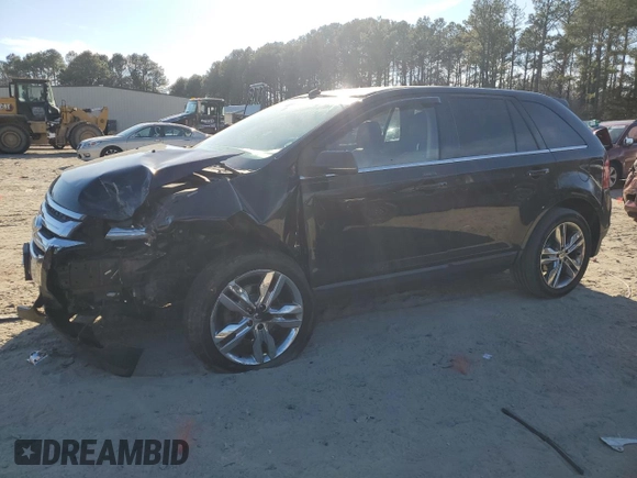 2013 Ford Edge Limited with VIN 2FMDK4KC2DBC10500, listed as a Copart auction lot 47245535 with 167,001 mi miles and Salvage Title. Bid and sale history available at carsss.com. Image 1.