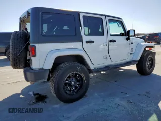2017 Jeep Wrangler Unlimited Sahara with VIN 1C4BJWEG3HL665774, listed as a Copart auction lot 48538105 with 98,676 mi miles and Salvage Title. Bid and sale history available at carsss.com. Image 3.