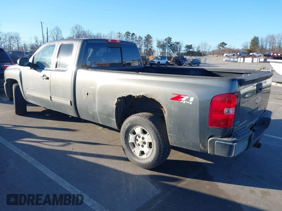 2011 Chevrolet Silverado 1500 LT with VIN 1GCRKSE05BZ382787, listed as a IAAI auction lot 41421158 with 140,145 mi miles and . Bid and sale history available at DreamBid. Image 3.