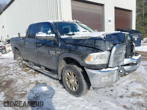 2018 Ram 2500 Laramie with VIN 3C6UR5FJXJG253495, listed as a IAAI auction lot 41084906 with 82,614 mi miles. Bid and sale history available at carsss.com. Image 1.