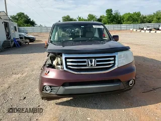 2013 Honda Pilot Touring with VIN 5FNYF4H90DB041747, listed as a Copart auction lot 60034275 with Not provided miles and Salvage title. Bid and sale history available at DreamBid. Image 14.