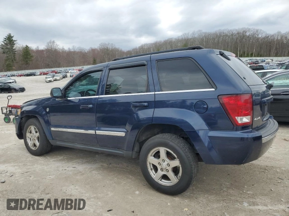 2005 Jeep Grand Cherokee Limited with VIN 1J4HR58NX5C529056, listed as a Copart auction lot 52637995 with 179,859 mi miles and Clean Title. Bid and sale history available at carsss.com. Image 2.