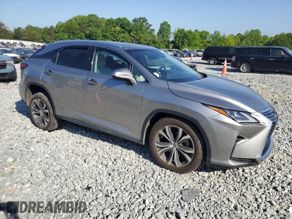 2019 Lexus RX 350 with VIN 2T2BZMCA8KC182934, listed as a Copart auction lot 55327195 with 65,746 mi miles and Salvage title. Bid and sale history available at DreamBid. Image 4.