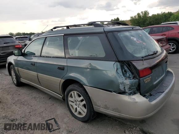 2000 Subaru Legacy Outback z VIN 4S3BH6755Y7673245, wystawiony jako Copart lot #52899824 z przebiegiem Nie podano mil oraz Nie do naprawy • Non repairable. Historia ofert i sprzedaży dostępna na DreamBid. Obrazek 2.