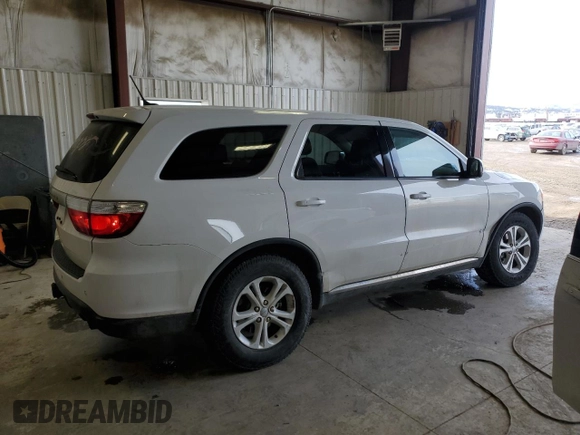 2013 Dodge Durango SXT with VIN 1C4RDJAG4DC564946, listed as a Copart auction lot 44162164 with 103,849 mi miles and Clean title. Bid and sale history available at DreamBid. Image 3.