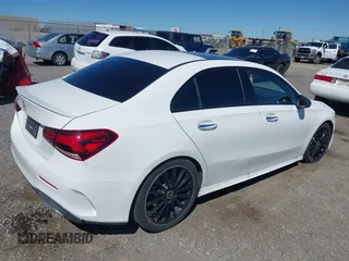 2021 Mercedes-Benz A 220 with VIN W1K3G4EB5MJ271412, listed as a IAAI auction lot 41862593 with 86,155 mi miles and . Bid and sale history available at DreamBid. Image 4.