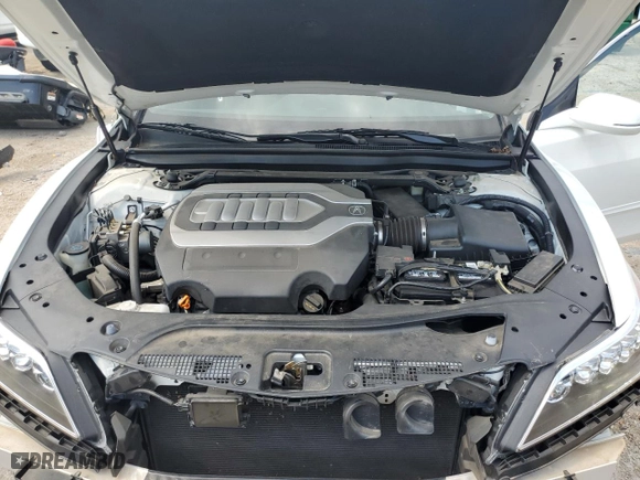 2016 Acura RLX Tech Pkg with VIN JH4KC1F53GC001482, listed as a Copart auction lot 66372724 with 34,958 mi miles and Salvage Title. Bid and sale history available at carsss.com. Image 11.