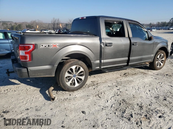 2019 Ford F-150 XL with VIN 1FTEW1CP6KKE80779, listed as a Copart auction lot 46732145 with 83,559 mi miles and Salvage Title. Bid and sale history available at carsss.com. Image 3.