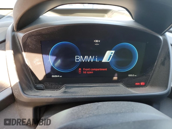 2017 BMW i8 with VIN WBY2Z2C32HV676639, listed as a Copart auction lot 52255155 with 86,864 mi miles and Non Repairable. Bid and sale history available at carsss.com. Image 9.