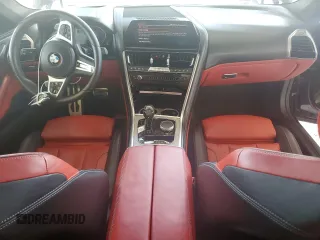 2019 BMW 8 Series M850i xDrive with VIN WBAFY4C59KBX38790, listed as a Copart auction lot 69656654 with 30,863 mi miles and Salvage Title. Bid and sale history available at carsss.com. Image 8.