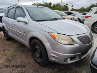 2005 Pontiac Vibe with VIN 5Y2SL63845Z409089, listed as a Copart auction lot 74510284 with 0 mi miles and Salvage Title. Bid and sale history available at carsss.com. Image 5.