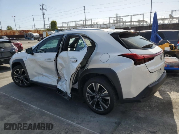 2021 Lexus UX 200 с VIN JTHX3JBHXM2038035, выставлен на аукционе Copart как лот 51871825 с пробегом 23 083 миль миль и Списание • Salvage title. История ставок и продаж доступна на DreamBid. Изображение 2.