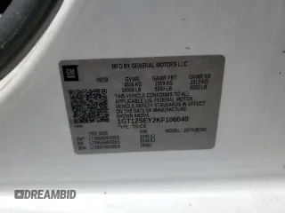 2019 GMC Sierra 2500HD Denali z VIN 1GT12SEY2KF106040, wystawiony jako Copart lot #54123885 z przebiegiem 153 684 mil mil oraz Szkoda całkowita • Salvage title. Historia ofert i sprzedaży dostępna na DreamBid. Obrazek 12.