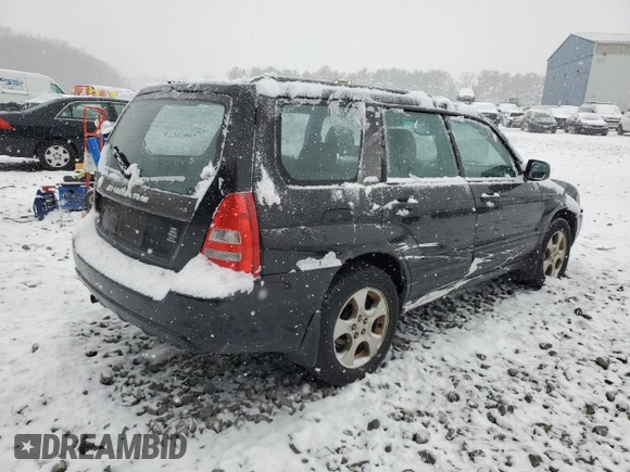 2003 Subaru Forester XS with VIN JF1SG65643H751182, listed as a Copart auction lot 85655014 with 235,283 mi miles and Salvage Title. Bid and sale history available at carsss.com. Image 3.