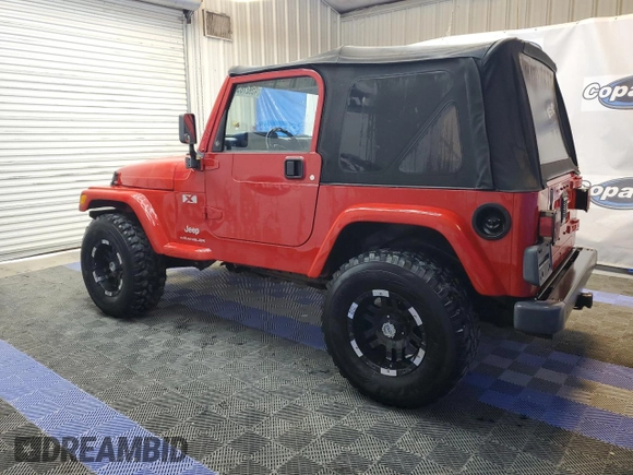2003 Jeep Wrangler X with VIN 1J4FA39S93P307797, listed as a Copart auction lot 45927855 with 59,914 mi miles and Clean Title. Bid and sale history available at carsss.com. Image 2.
