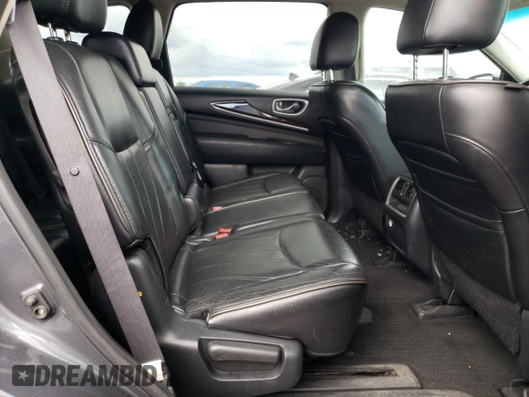 2013 Infiniti JX35 with VIN 5N1AL0MM5DC332573, listed as a Copart auction lot 54174764 with 234,774 mi miles and Salvage Title. Bid and sale history available at carsss.com. Image 10.