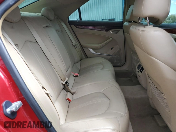 2011 Cadillac CTS Premium with VIN 1G6DS5ED2B0145566, listed as a Copart auction lot 51937045 with 86,971 mi miles and Salvage title. Bid and sale history available at DreamBid. Image 10.