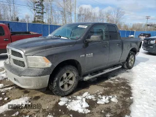2018 Ram 1500 Express with VIN 1C6RR7FT0JS171786, listed as a Copart auction lot 46396365 with 213,816 mi miles and Salvage Title. Bid and sale history available at carsss.com. Image 1.