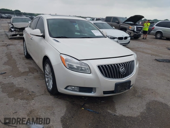 2013 Buick Regal Turbo Premium 1 z VIN 2G4GS5EV2D9220208, wystawiony jako IAAI lot #42281281 z przebiegiem 157 452 mil mil oraz . Historia ofert i sprzedaży dostępna na DreamBid. Obrazek 1.