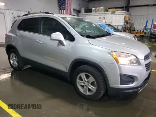2016 Chevrolet Trax LT with VIN 3GNCJPSB4GL164969, listed as a Copart auction lot 51290065 with 124,355 mi miles and Salvage Title. Bid and sale history available at carsss.com. Image 4.
