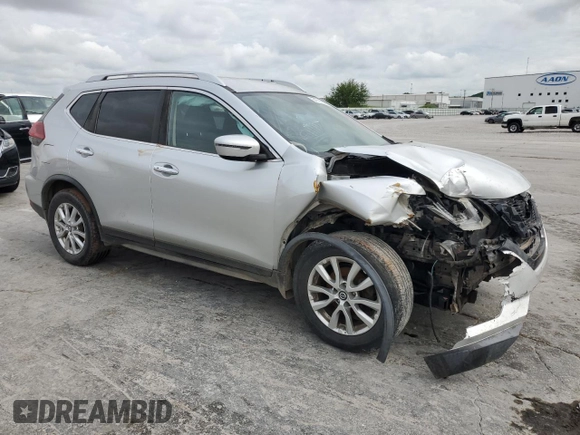 2018 Nissan Rogue S with VIN KNMAT2MT3JP611659, listed as a Copart auction lot 54741945 with 101,194 mi miles and Clean Title. Bid and sale history available at carsss.com. Image 4.