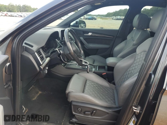 2018 Audi SQ5 Prestige с VIN WA1C4AFY8J2051105, выставлен на аукционе Copart как лот 55777245 с пробегом 50 273 миль миль и Списание • Salvage title. История ставок и продаж доступна на DreamBid. Изображение 7.