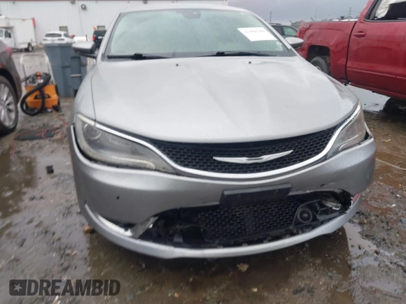 2015 Chrysler 200 C with VIN 1C3CCCCG4FN509765, listed as a IAAI auction lot 41080368 with 86,378 mi miles and . Bid and sale history available at carsss.com. Image 6.