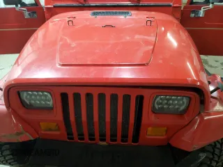 1995 Jeep Wrangler with VIN 1J4FY29S1SP246885, listed as a Copart auction lot 49591545 with 221,814 mi miles and Salvage Title. Bid and sale history available at carsss.com. Image 13.