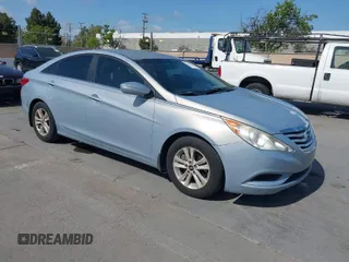 2011 Hyundai Sonata GLS with VIN 5NPEB4AC6BH270338, listed as a IAAI auction lot 42065801 with 154,290 mi miles. Bid and sale history available at carsss.com. Image 1.