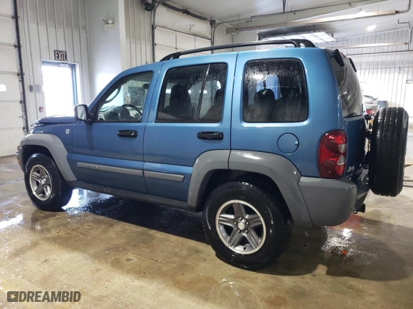 2005 Jeep Liberty Sport with VIN 1J4GL48K55W555396, listed as a Copart auction lot 52388185 with 50,253 mi miles and Salvage Title. Bid and sale history available at carsss.com. Image 2.