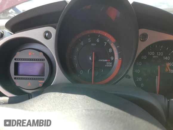 2014 Nissan 370Z Nismo with VIN JN1AZ4EH5EM630146, listed as a Copart auction lot 48034785 with Not Provided miles and Salvage Title. Bid and sale history available at DreamBid. Image 9.