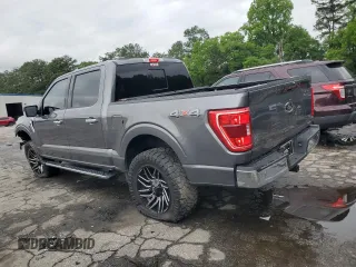 2021 Ford F-150 XL with VIN 1FTEW1EP0MFB98114, listed as a Copart auction lot 55892705 with 47,619 mi miles and Salvage title. Bid and sale history available at DreamBid. Image 2.