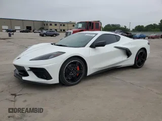 2022 Chevrolet Corvette 2LT with VIN 1G1YB2D43N5111392, listed as a Copart auction lot 53928644 with 18,913 mi miles and Salvage Title. Bid and sale history available at carsss.com. Image 1.