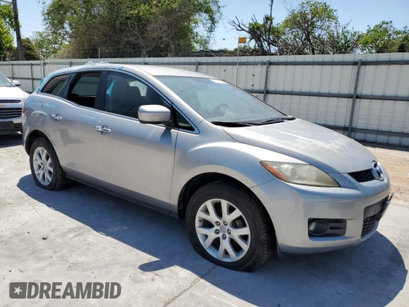 2008 Mazda CX-7 Sport with VIN JM3ER293580192734, listed as a Copart auction lot 51920605 with 139,548 mi miles and Salvage Title. Bid and sale history available at DreamBid. Image 4.
