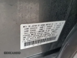 2010 Acura RL Technology z VIN JH4KB2F61AC000517, wystawiony jako Copart lot #43814445 z przebiegiem 197 918 mil mil oraz Szkoda całkowita • Salvage title. Historia ofert i sprzedaży dostępna na DreamBid. Obrazek 15.