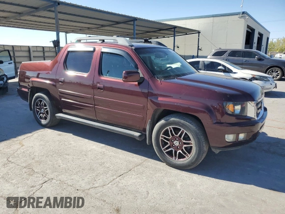2011 Honda Ridgeline RTL with VIN 5FPYK1F59BB006963, listed as a Copart auction lot 54145235 with 133,120 mi miles and Clean title. Bid and sale history available at DreamBid. Image 4.
