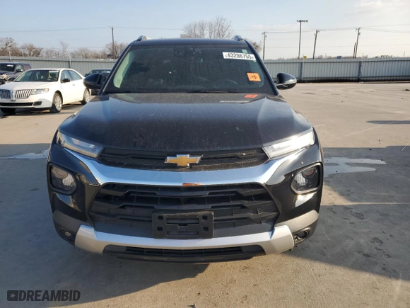 2023 Chevrolet TrailBlazer LT with VIN KL79MPSL5PB204879, listed as a Copart auction lot 43206755 with 13,893 mi miles and Salvage Title. Bid and sale history available at carsss.com. Image 5.