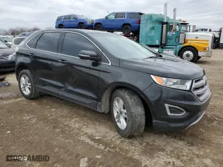 2015 Ford Edge SEL with VIN 2FMTK4J89FBB97532, listed as a Copart auction lot 49768405 with 166,143 mi miles and Clean Title. Bid and sale history available at carsss.com. Image 4.