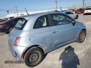 2013 FIAT 500 Pop с VIN 3C3CFFAR4DT560161, выставлен на аукционе Copart как лот 52054645 с пробегом 66 870 миль миль и Чистый • Clean title. История ставок и продаж доступна на DreamBid. Изображение 3.