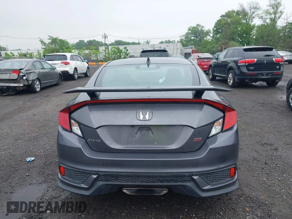 2017 Honda Civic Si with VIN 2HGFC3A50HH752223, listed as a IAAI auction lot 42273886 with 76,454 mi miles and . Bid and sale history available at DreamBid. Image 16.