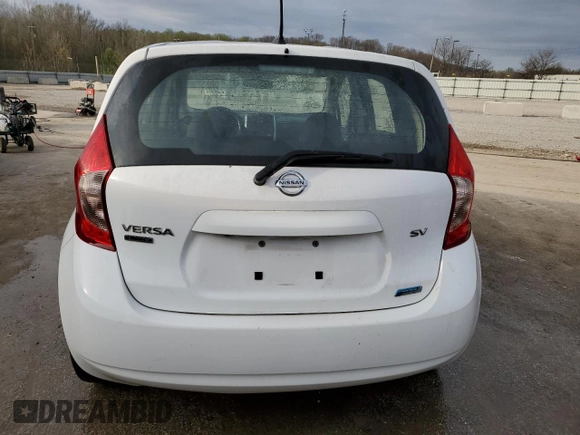 2016 Nissan Note SV with VIN 3N1CE2CP0GL371453, listed as a Copart auction lot 51168295 with 103,643 mi miles and Salvage Title. Bid and sale history available at DreamBid. Image 6.