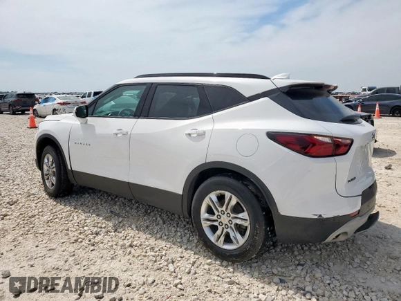 2021 Chevrolet Blazer LT with VIN 3GNKBCRS2MS535720, listed as a Copart auction lot 56637165 with 79,307 mi miles and Salvage title. Bid and sale history available at DreamBid. Image 2.